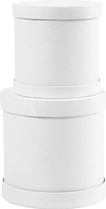 Immagine prodotto Creativ Company Papp-Schachtel 2 Stück, Weiss