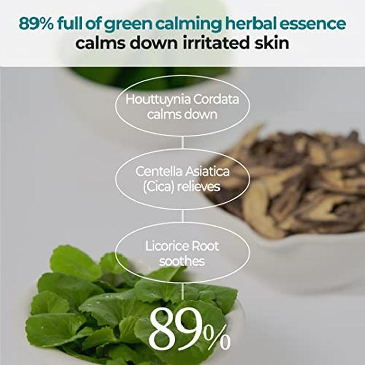 Image du produit Numbuzin No.1 Centella Re-Leaf Green Toner Pad - Vegan Double-Sided Herb (Lait nettoyant)