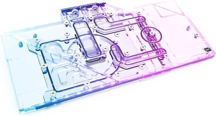 Produktbild Alphacool Eisblock Aurora Acryl GPX-N RTX 3090/3080 Ventus mit Backplate