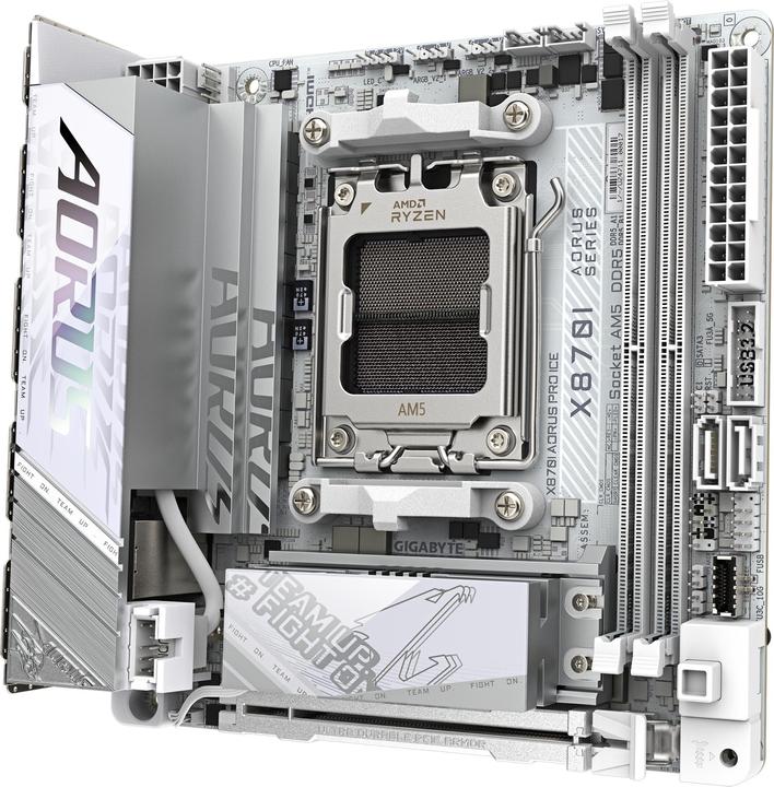 Actual product image Gigabyte X870I AORUS Pro ICE (AM5, AMD X870, Mini-ITX)