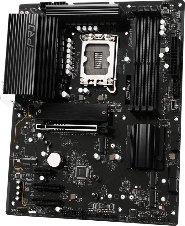 Image du produit AsRock Z890 Pro-A Intel DDR5 S1851 (LGA 1851, Intel Z890, ATX)