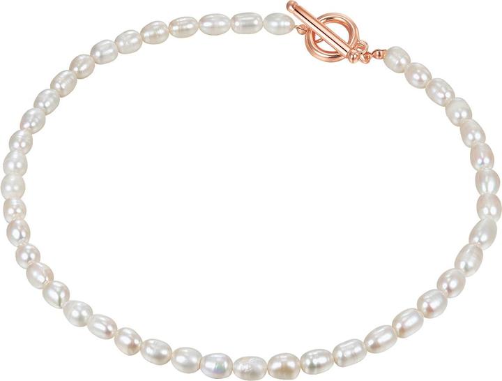 Image du produit Lulu & Jane Laiton Perle d'eau douce de culture or rose 44,0 cm - 33532 (Laiton)