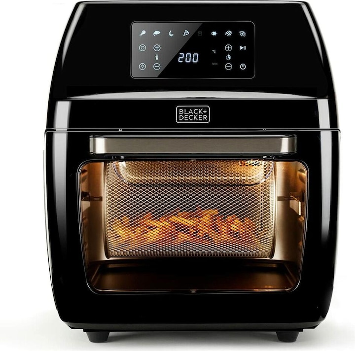 Produktbild Black & Decker Black+Decker BXAFO1200E - Heissluftfritteuse und Backofen, 1700W, 12L (EU-Stecker)