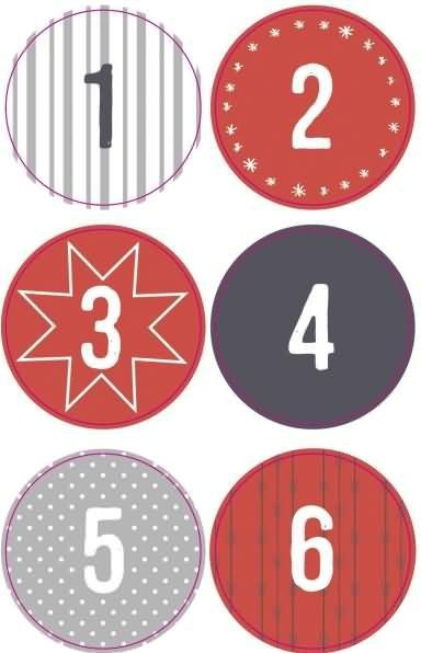 Actual product image Folia Advent calendar