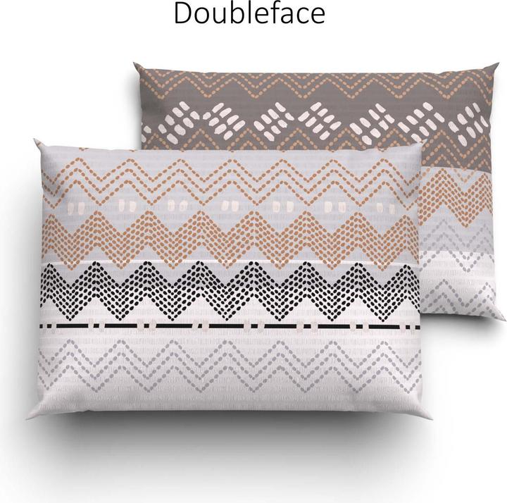 Image du produit Lotus Bettwaren Literie Seersucker Egona beige (Taie d'oreiller, 50 x 70 cm)