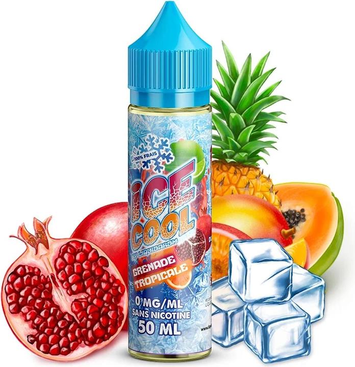 Produktbild LiquidArom Ice Cool Liquid Grenade Tropical 50/60ml Shortfill (Orange)