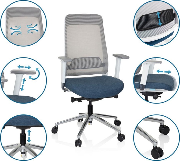 Produktbild Hjh Office Chiaro T2 White