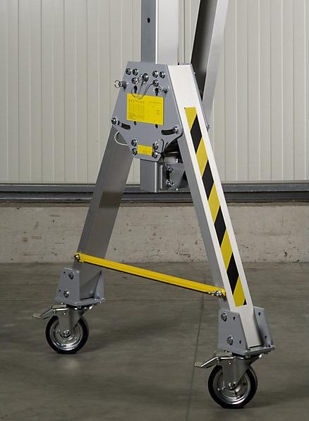 Image du produit Planeta Portique en aluminium RLPK, hauteur h.t. 1864 - 2464 mm, largeur 6000 mm.