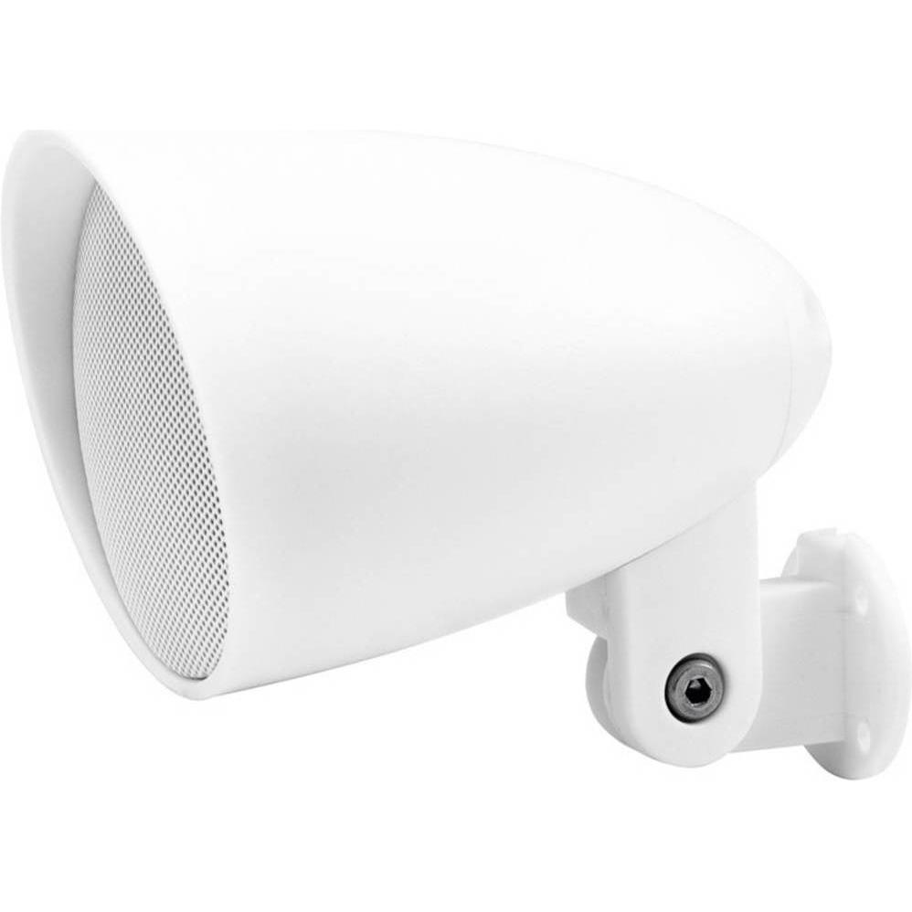 Omnitronic PS-25WB Aussenlautsprecher 70 W IP65 Weiss 1 Paar (1 Paar), Einbaulautsprecher, Weiss