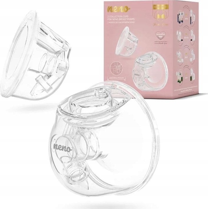 Actual product image Neno Flange Set - 2 Pieces For Breast Pumps