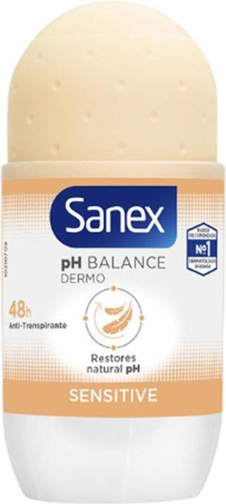 Produktbild Sanex Deo Roll On Dermo Sensitive 50 ml (Roll-on, 50 ml)