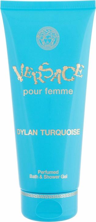 Actual product image Versace Dylan Turquoise Perfumed Bath and Shower Gel Tube (200 ml)