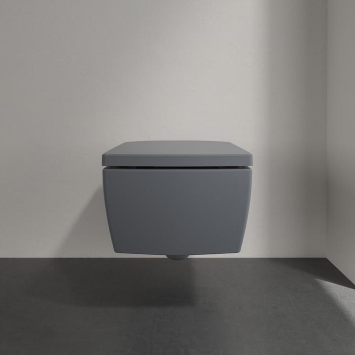 Actual product image Villeroy & Boch V&B WC seat MEMENTO 2.0 QuickRelease u SC function graphite