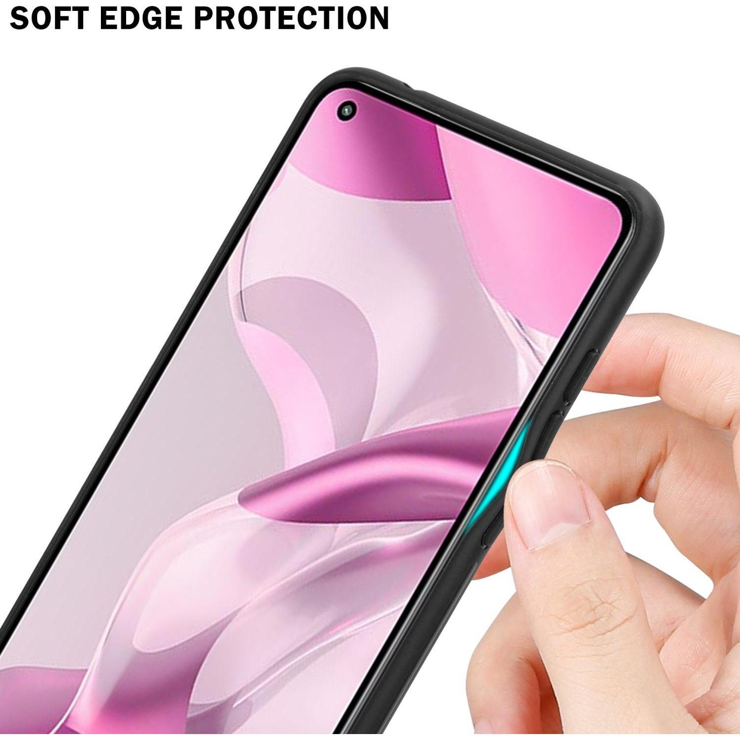 Thumbnail - Cadorabo TPU 2 Farben Glas Hülle (Xiaomi Mi 11 Lite 5G NE, Xiaomi Mi 11 Lite, Xiaomi Mi 11 Lite 5G), Smartphone Hülle, S...