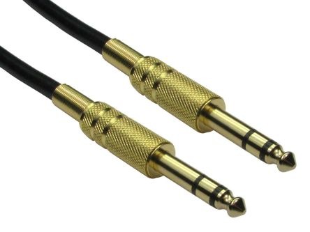 Image du produit Rs Pro Câble AV Jack stéréo 6,35 mm vers Jack stéréo 6,35 (15 m)