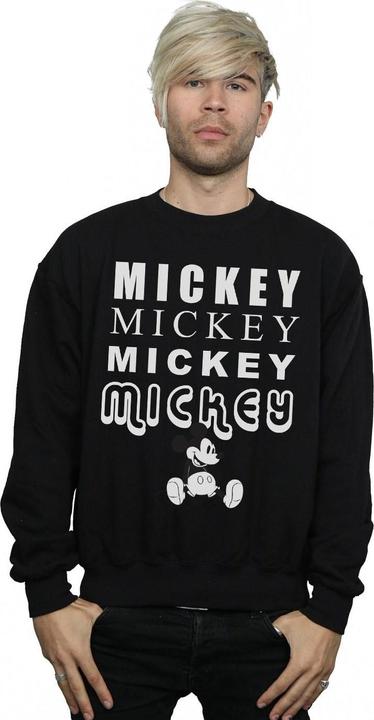 Actual product image Disney Mens Mickey Mouse Sitting Sweatshirt (M)
