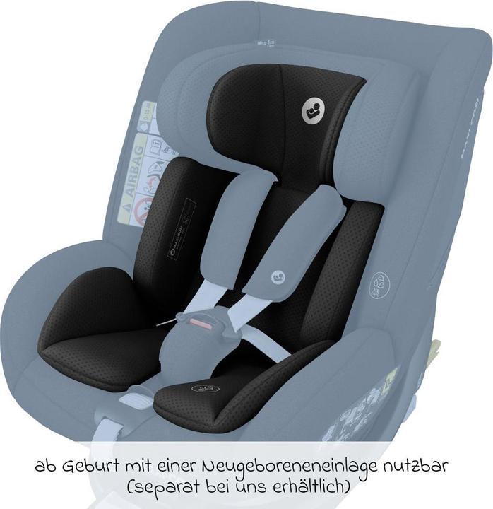 Actual product image Maxi-Cosi Mica Eco | MC MICA ECO I-SIZE AUTHENTIC BLACK (Reboarder, ECE R129/i-Size Standard)