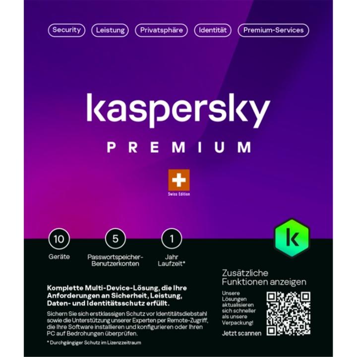 Produktbild Kaspersky Premium (10 PC) (10 User, 12 Monate)