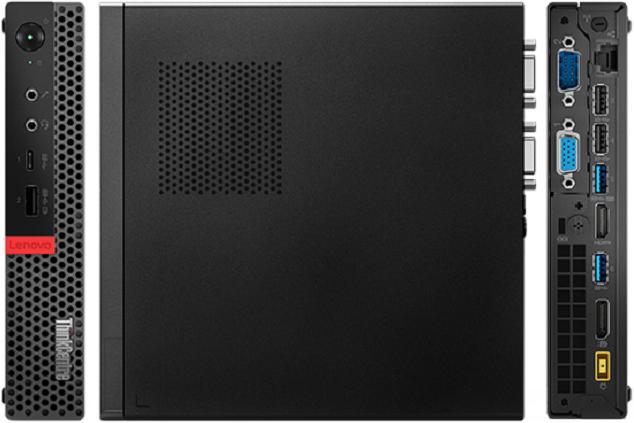 Actual product image Lenovo ThinkCentre M920x Tiny (Intel Core i9-9900T, 16 GB, 1.02 TB)