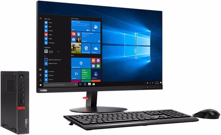 Actual product image Lenovo ThinkCentre M920x Tiny (Intel Core i9-9900T, 16 GB, 1.02 TB)
