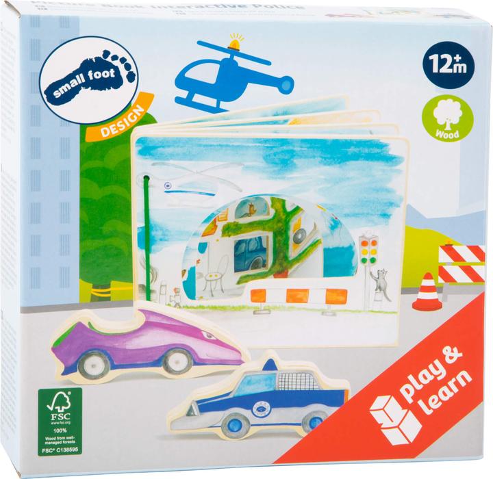 Productafbeelding small foot Prentenboek politie (Duits)