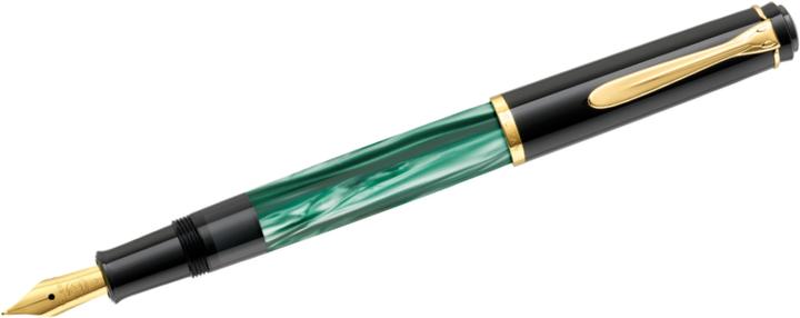 Actual product image Pelikan Fountain pen M200 (Green, Black, Gold, Marble color, 1 x)