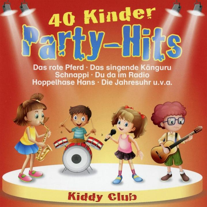 Actual product image 40 kids party hits (Kiddy club)