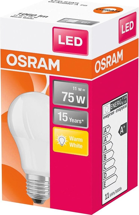 Immagine prodotto Osram LED monocromatico (E27, 11 W, 1055 lm, 1 x, F)