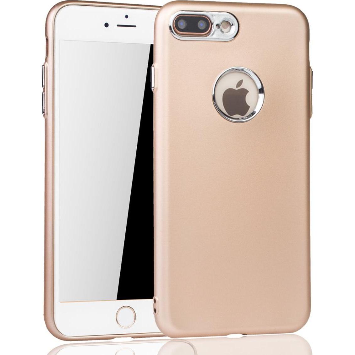 Thumbnail - König Design Apple iPhone 7 Plus Hülle Case Handy Cover Schutz Tasche Schutzhülle Bumper Gold (Apple iPhone 7 Plus), Sma...