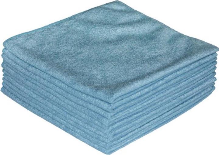 Nordvlies Microfibre cloth ECONOMY blue L400xW400approx. mm (20 pcs.)