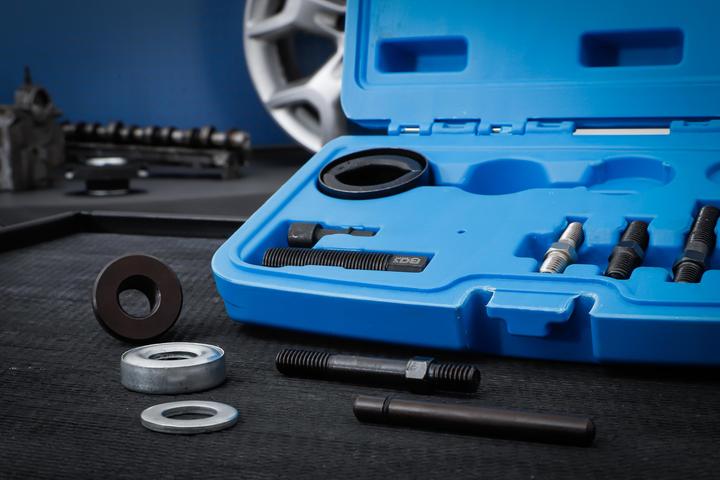 Image du produit BGS Jeu d’extraction et de montage de poulie de courroie pour GM, Ford 13 pièces