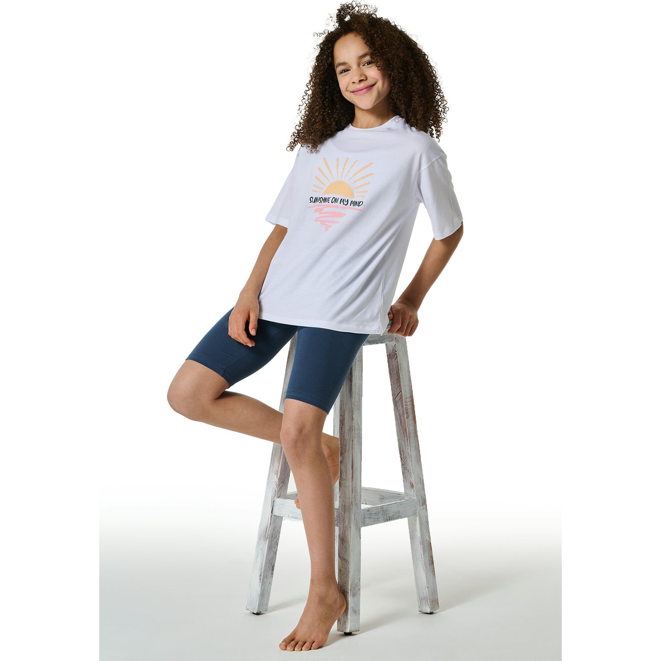 Thumbnail - Schiesser, Mädchen, Pyjama, Pyjama Organic Cotton, Grau, (164)