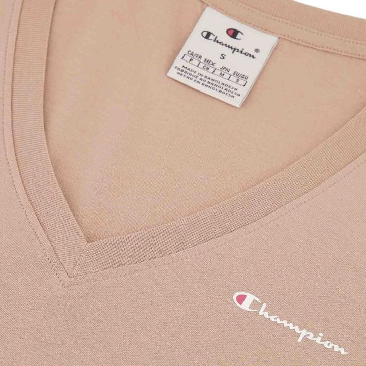 Actual product image No Name Koszulka damska Champion beżowa 117536 MS079 M (M)