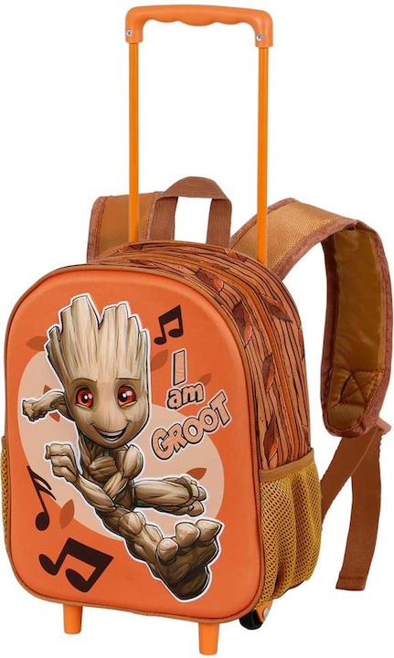 Actual product image Karactermania Small 3D Backpack with Wheels Soundtrack