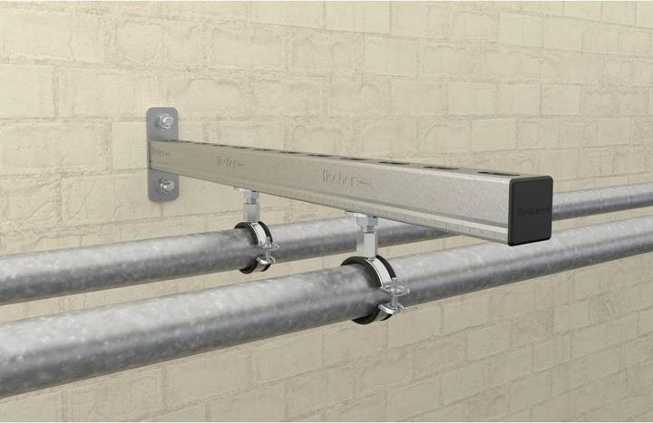 Actual product image Fischertechnik Rørbøjle FGRS 83-90mm M8/M10 UNI (90 mm)