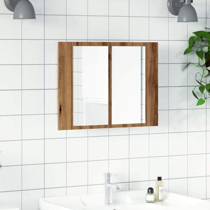 Produktbild vidaXL LED-Spiegelschrank (60 x 12 x 45 cm)