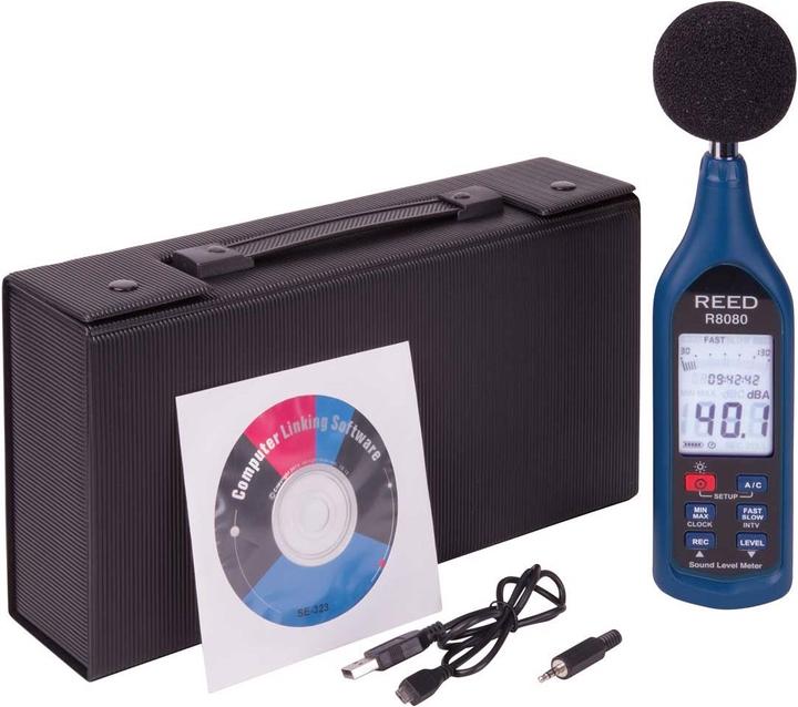 Produktbild Reed Instruments REED R8080 Schallpegelmessgerät mit Data Logger