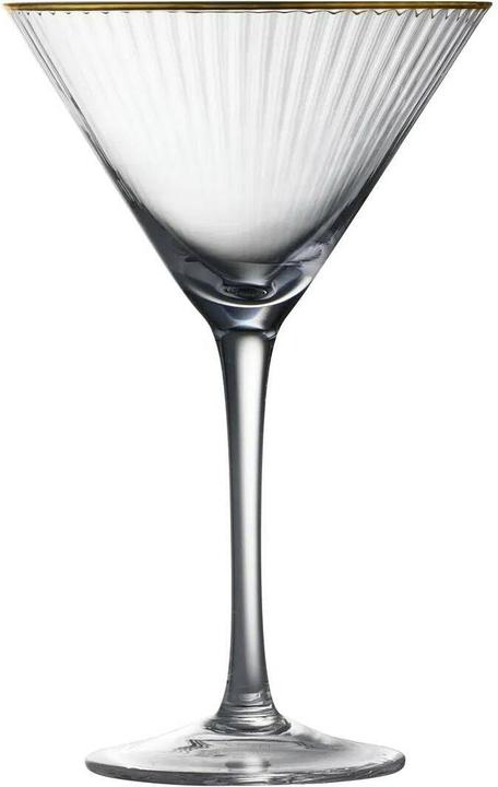 Produktbild Lyngby Martiniglas Palermo Gold 25 cl, 4 Stück, Material (2.50 dl, 4x)