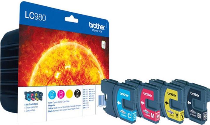 Actual product image Brother LC-980 Value Pack (M, C, Y, FC)