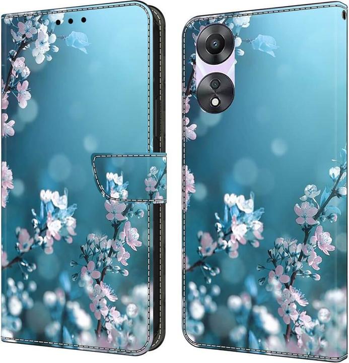 Custodia Trasparente Con Motivo Per Oppo A78 5G – TPU Morbido Ultrasottile, Antiurto, Ricarica Wireless