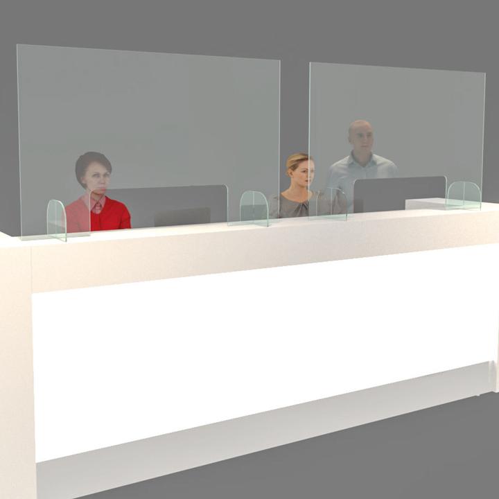 Produktbild Viren-Thekenschutz (75 cm, 100 cm)