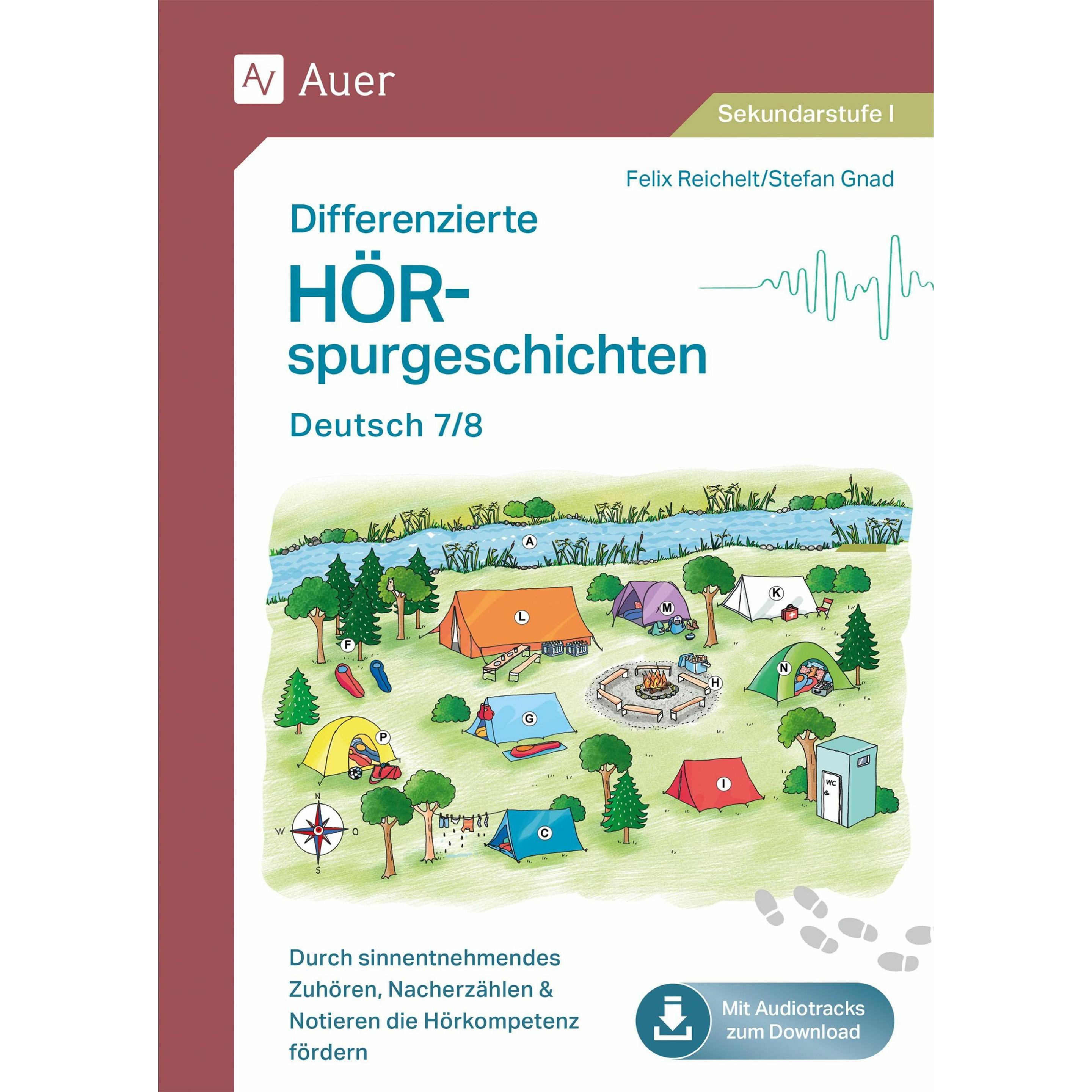 Differenzierte Hörspurgeschichten Deutsch 7-8, Schulbücher von Stefan Gnad, Felix Reichel