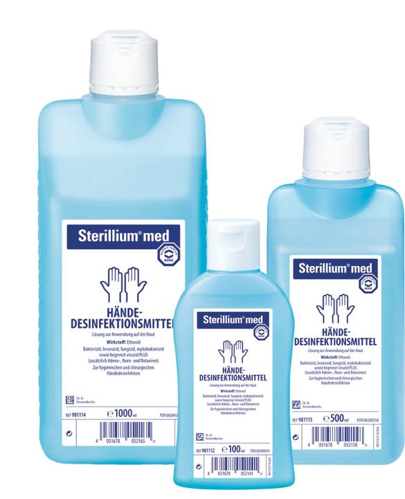 Produktbild Bode Handdesinfektionsmittel Sterillium med, 100 ml (100 ml)