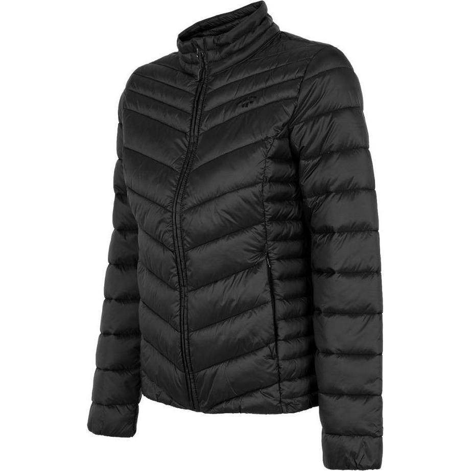 4F, Damen, Jacke, Damenjacke tiefschwarz H4Z22 KUDP002 (S) (S), Schwarz, S
