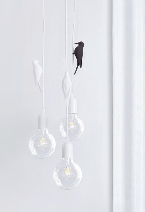 Immagine prodotto Studio Macura Deko Letilo uccello per cavo di lampada, nero