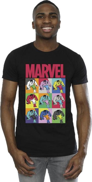 Actual product image Mens Hulk Pop Art T-Shirt (5XL)