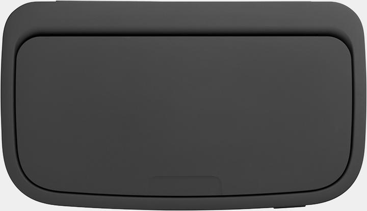 Produktbild Brabantia Mülleimer zur Trennung mit Knopf, silber (31 62 27) (34 l)