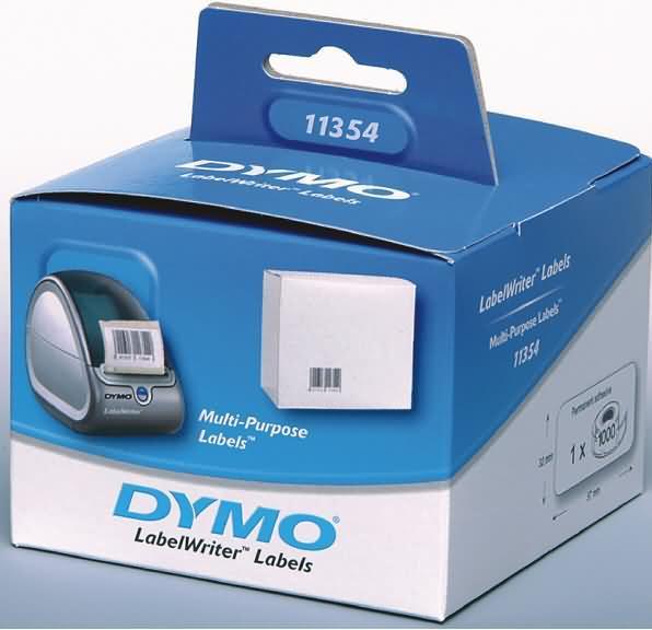 Produktbild Dymo S0722540 Vielzweck-Etiketten, 1 Stück (3.20 cm)