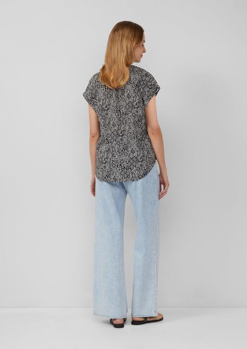 Immagine prodotto s.Oliver Bluse Leichte Baumwoll-Bluse mit All-over-Print (34)