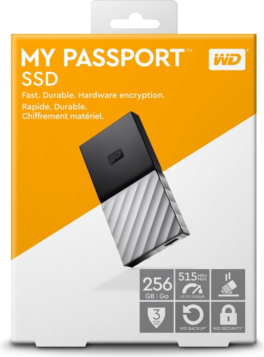 Actual product image WD My Passport SSD *2017* (256 GB)